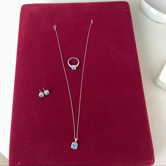 Macys sterling silver 4pcs set - Picture 2 of 16